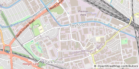 Map of London, Middlesex