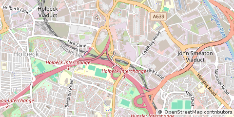 Map of Leeds