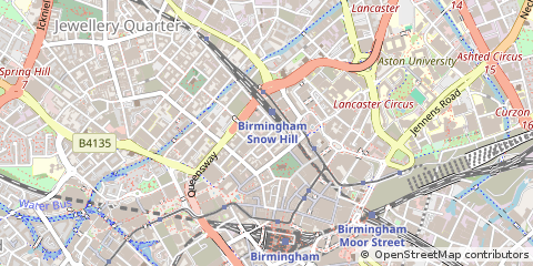 Map of Birmingham