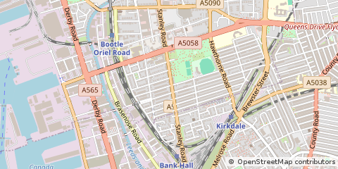 Map of Merseyside