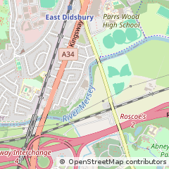 Map of Manchester