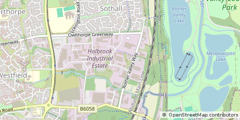 Map of Sheffield