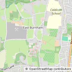 Map of Farnham Royal, Berkshire