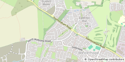 Map of Newcastle Upon Tyne, Tyne and Wear