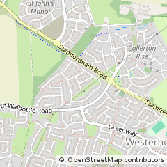 Map of Newcastle Upon Tyne, Tyne and Wear