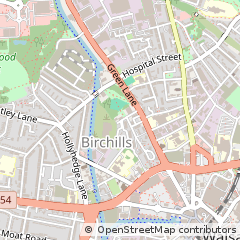 Map of Walsall, West Midlands