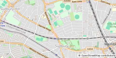Map of Wembley
