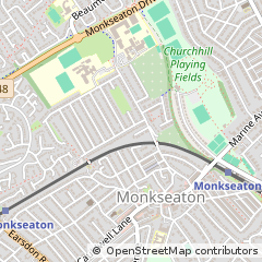 Map of Whitley BAY
