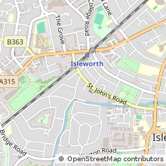 Map of Isleworth