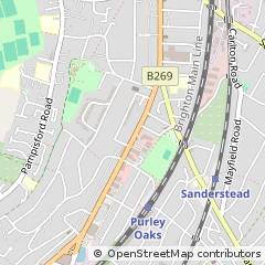 Map of South Croydon