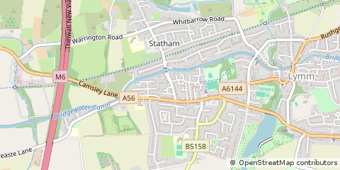 Map of Lymm