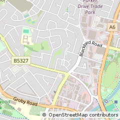 Map of Leicester