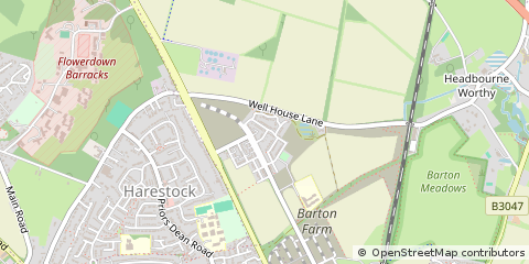 Map of Winchester
