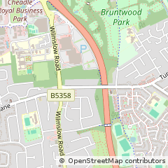 Map of Cheadle