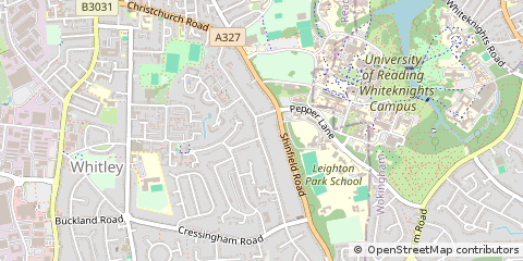 Map of Reading