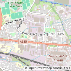 Map of Manchester