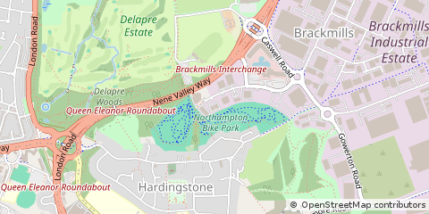 Map of Northampton