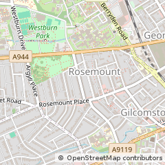 Map of Aberdeen
