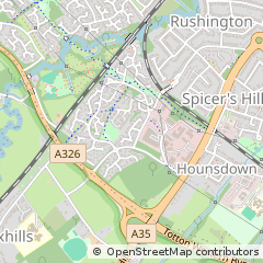 Map of Southampton
