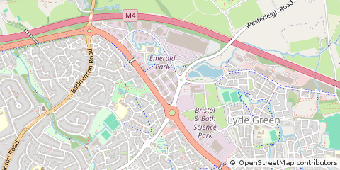Map of Bristol, South Glos