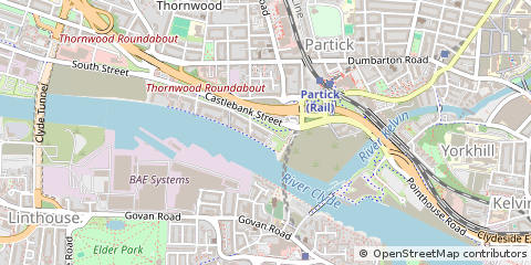 Map of Glasgow