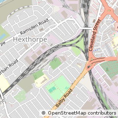 Map of Doncaster, South Yorkshire