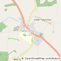 Map of Atherstone, Warwickshire
