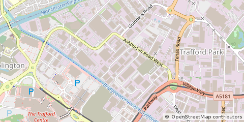 Map of Manchester