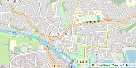 Map of Reading