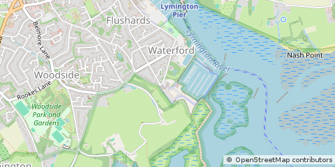 Map of Lymington
