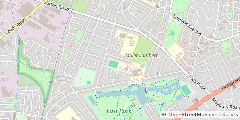 Map of Hull