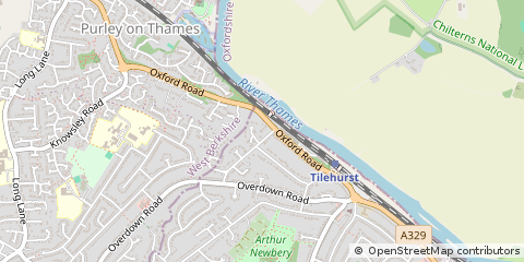 Map of Reading