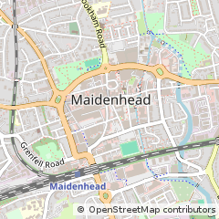 Map of Maidenhead, Berkshire