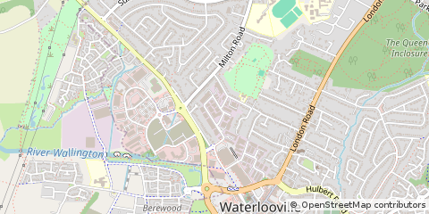 Map of Waterlooville, Hampshire