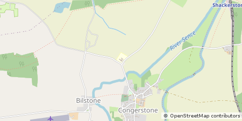 Map of Nuneaton, Leicestershire