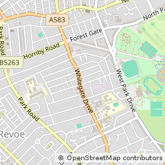 Map of Blackpool