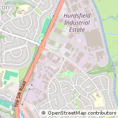Map of Macclesfield, Cheshire