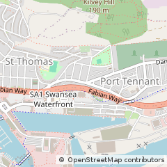 Map of Swansea
