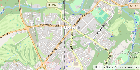 Map of Eskbank