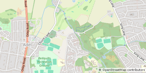 Map of West Yorkshire