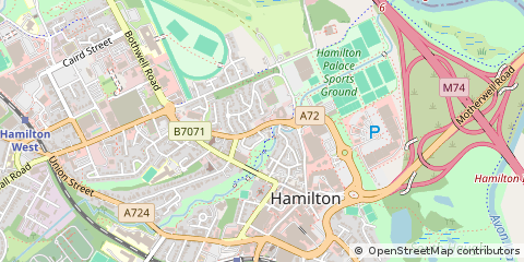 Map of Hamilton