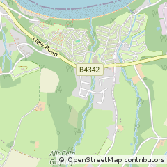 Map of NEW Quay, Ceredigion