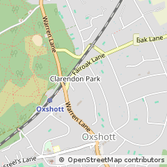 Map of Leatherhead
