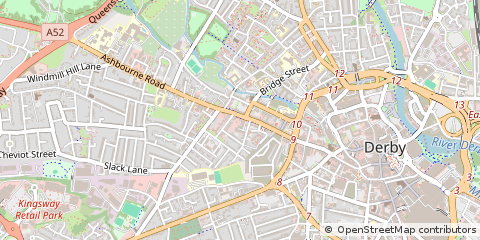 Map of Derby