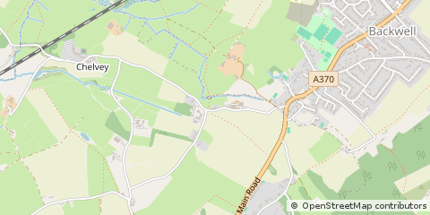 Map of Backwell, Bristol