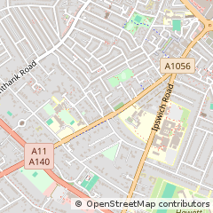 Map of Norwich
