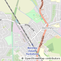 Map of Doncaster