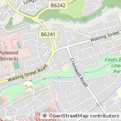 Map of Preston, Lancashire