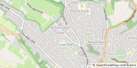 Map of Chesham