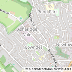 Map of Chesham